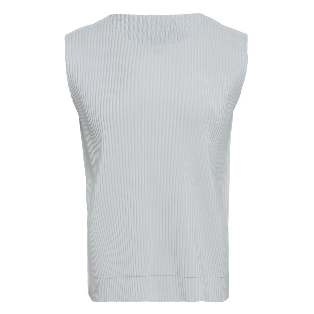 Fine Knit Pleats Tank