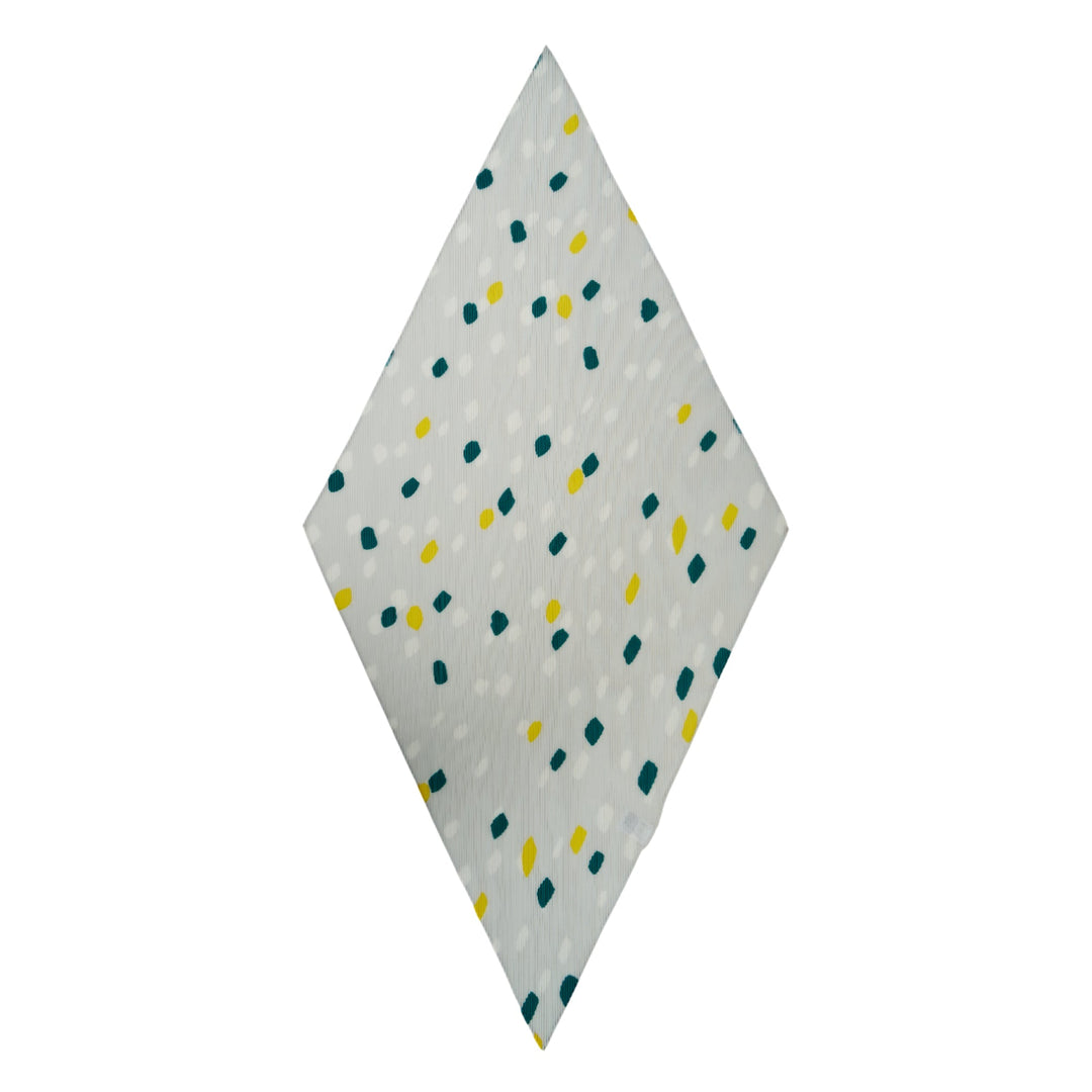 Time Dots Pleats Stole