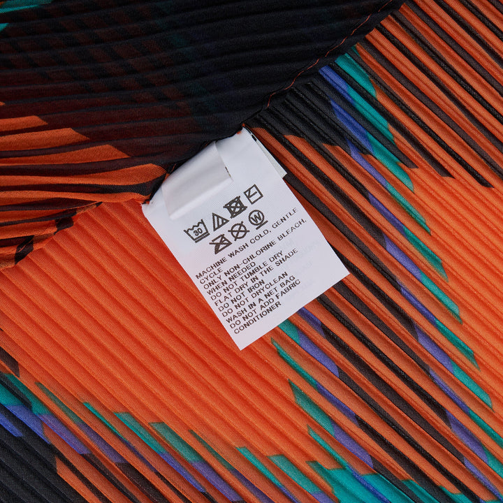 Tartan Check Pleats Stole