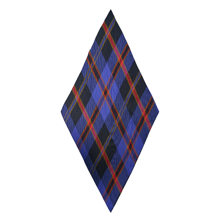Tartan Check Pleats Stole