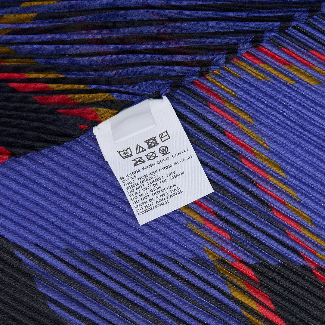 Tartan Check Pleats Stole