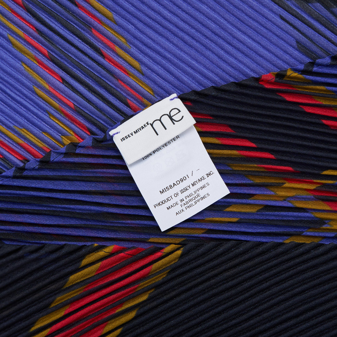 Tartan Check Pleats Stole