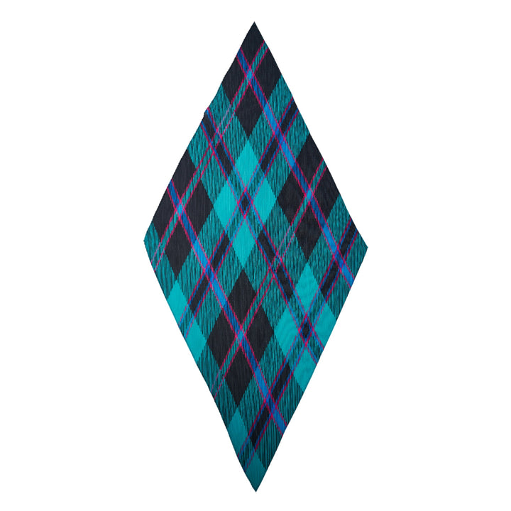 Tartan Check Pleats Stole