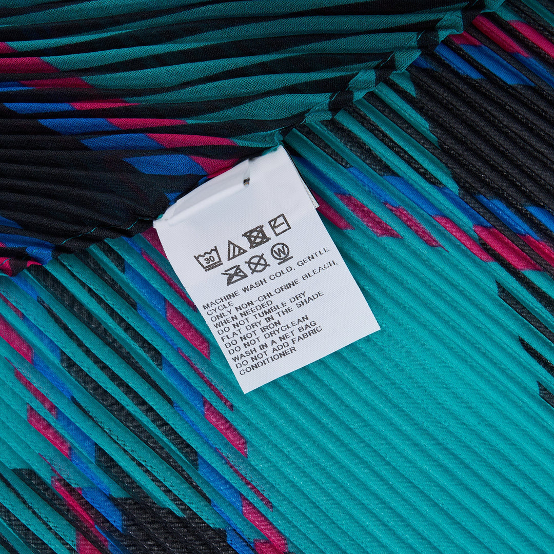 Tartan Check Pleats Stole