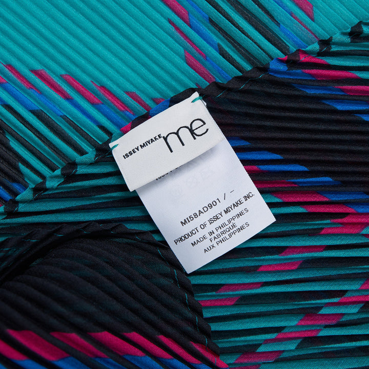 Tartan Check Pleats Stole