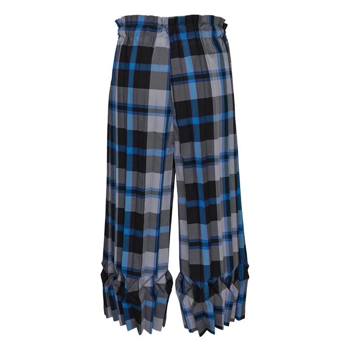 Tartan Check Pleats Pants