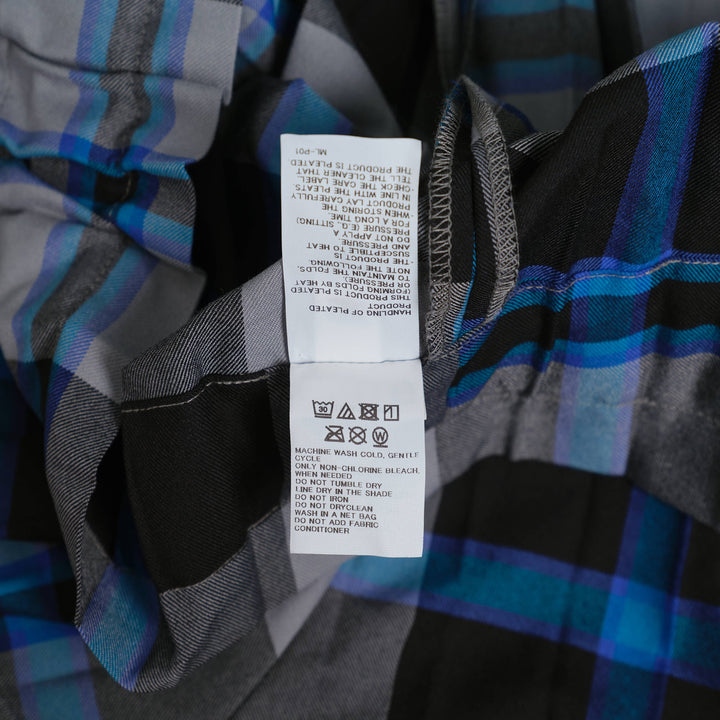 Tartan Check Pleats Pants