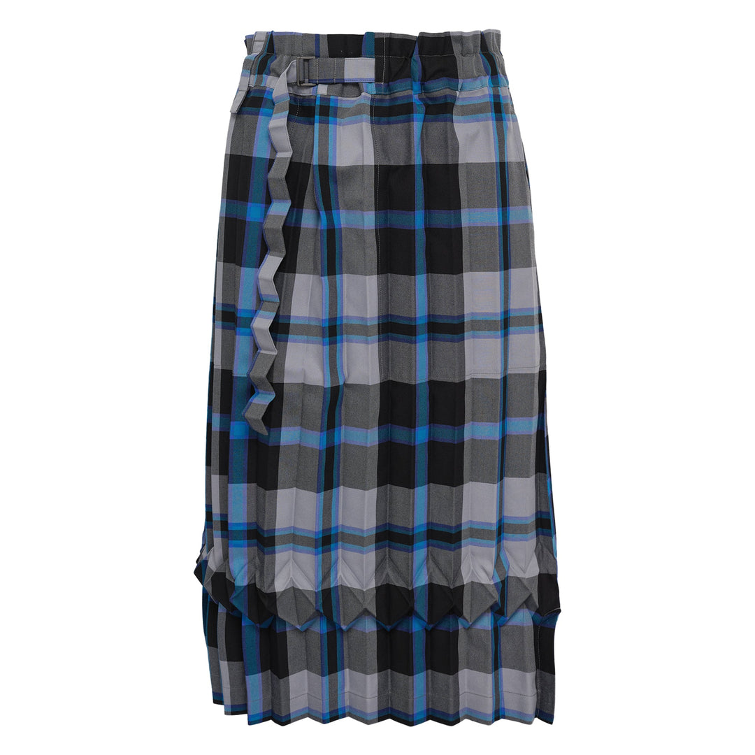 Tartan Check Pleated Skirt