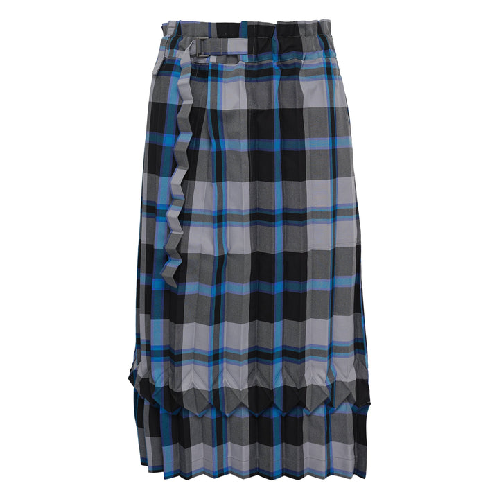 Tartan Check Pleated Skirt