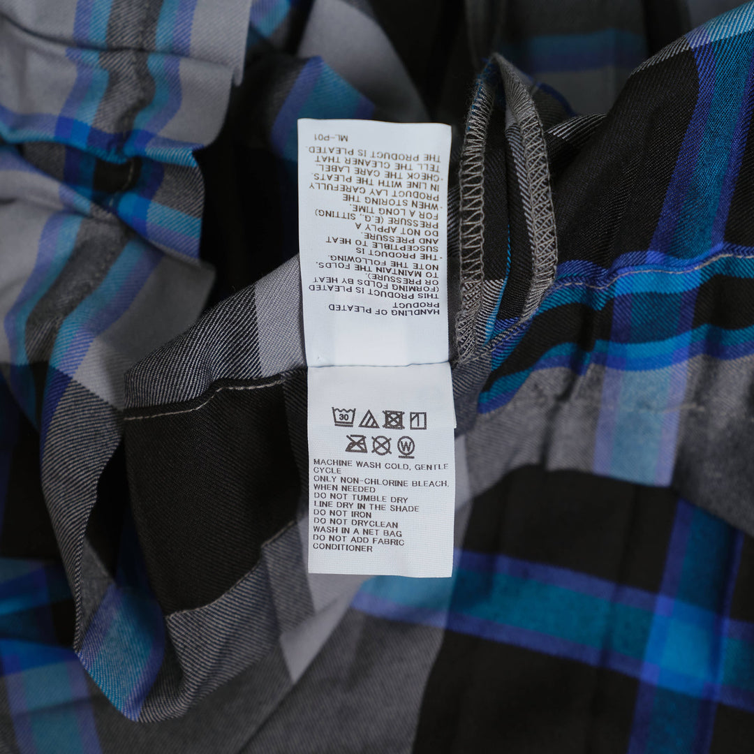 Tartan Check Pleated Skirt