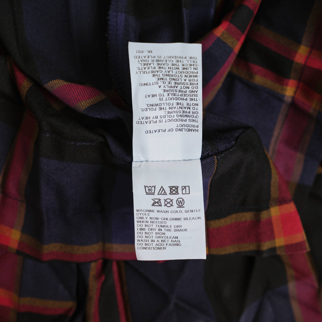 Tartan Check Pleats Skirt