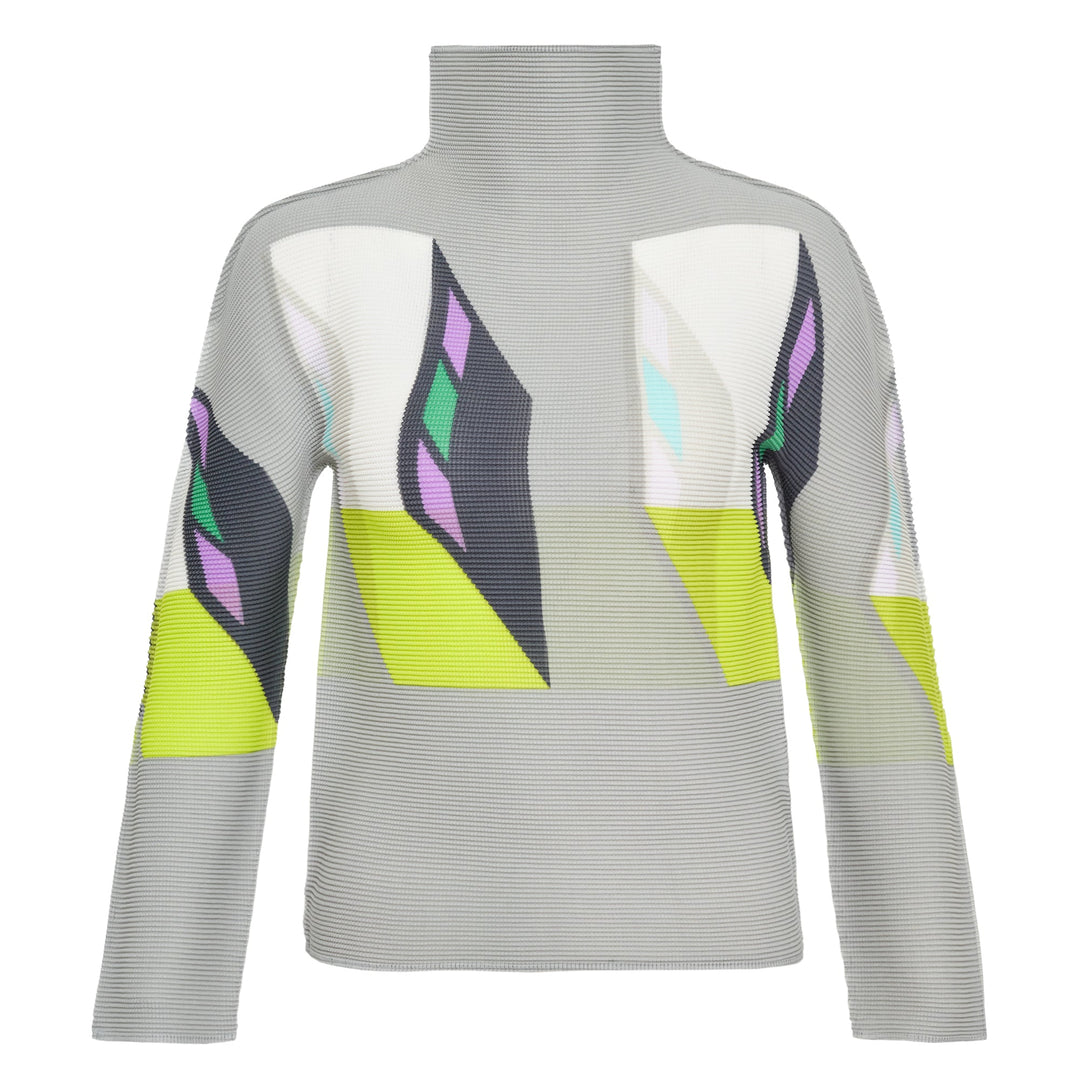 Cube High Neck Top