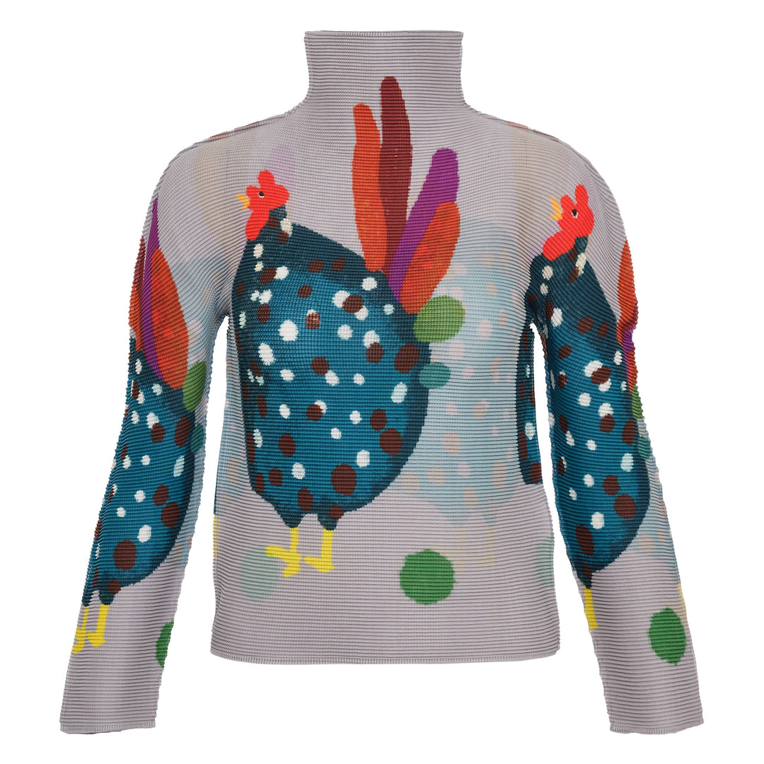 Dawn Long Sleeve High Neck Top