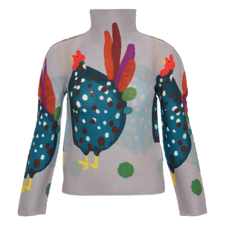 Dawn Long Sleeve High Neck Top