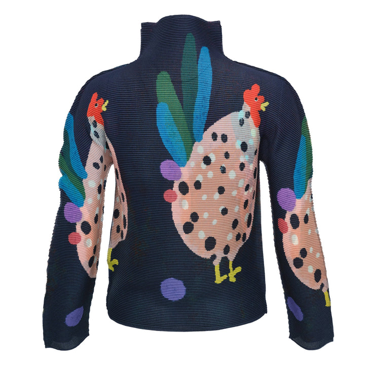 Dawn Long Sleeve High Neck Top