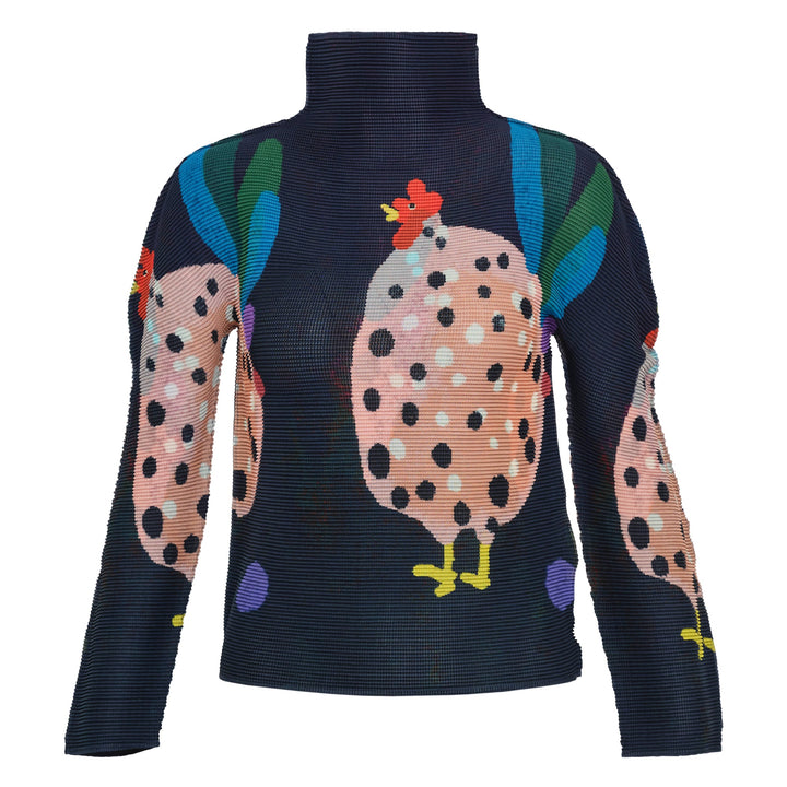 Dawn Long Sleeve High Neck Top