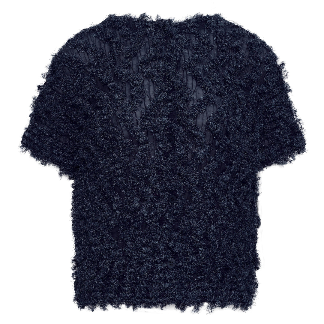 Shaggy Pleats Top