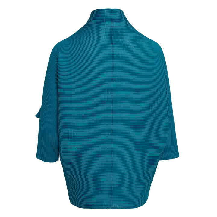 Dolman Stretch Pleats Cardigan