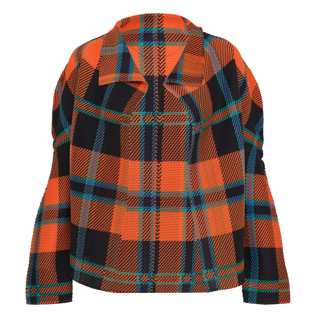 Tartan Check Cardigan
