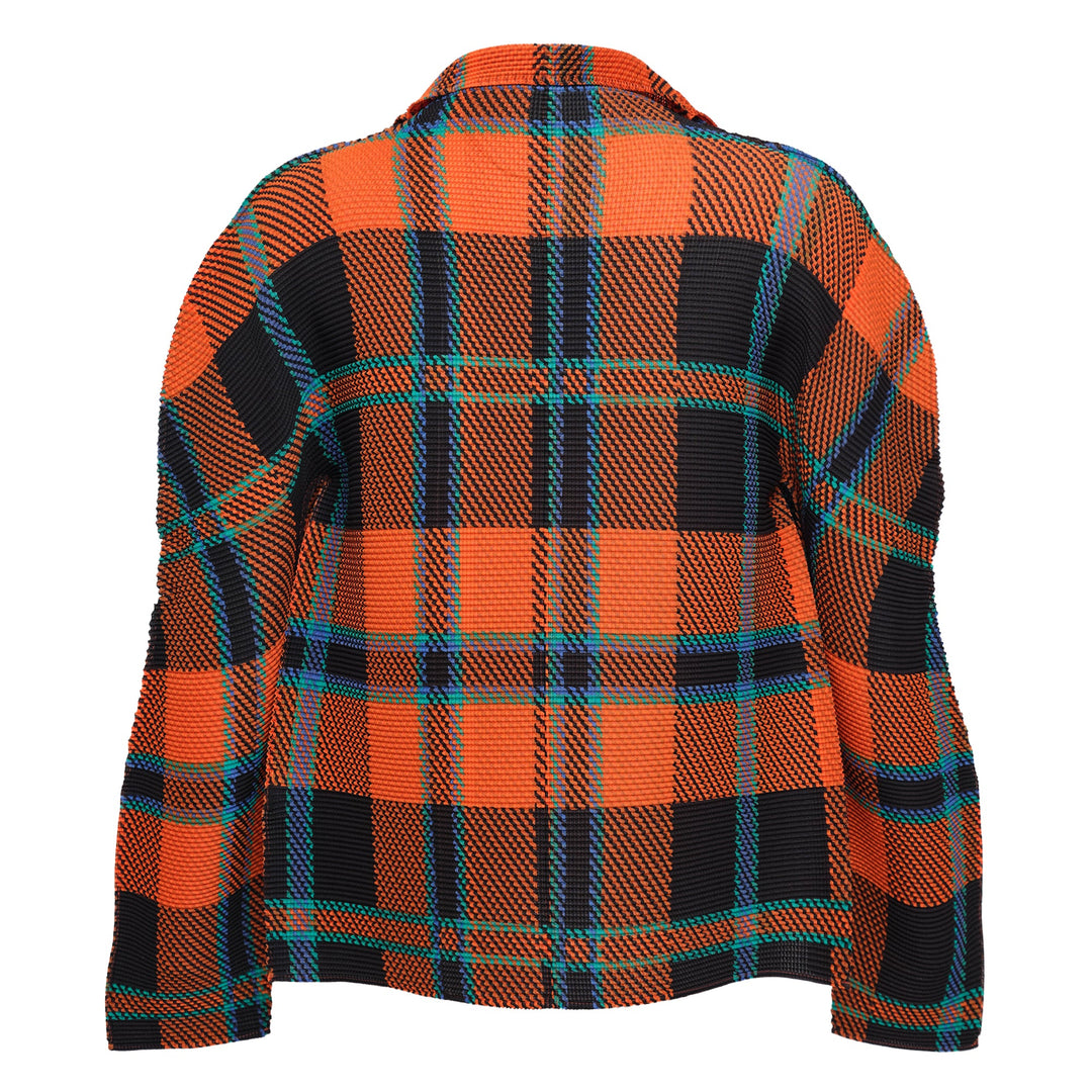 Tartan Check Cardigan