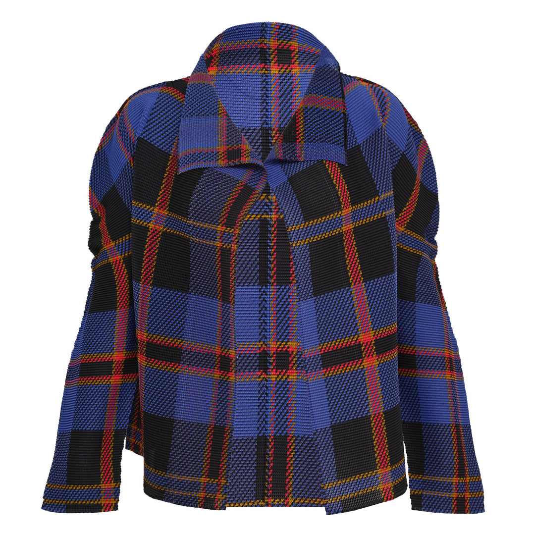 Tartan Check Cardigan