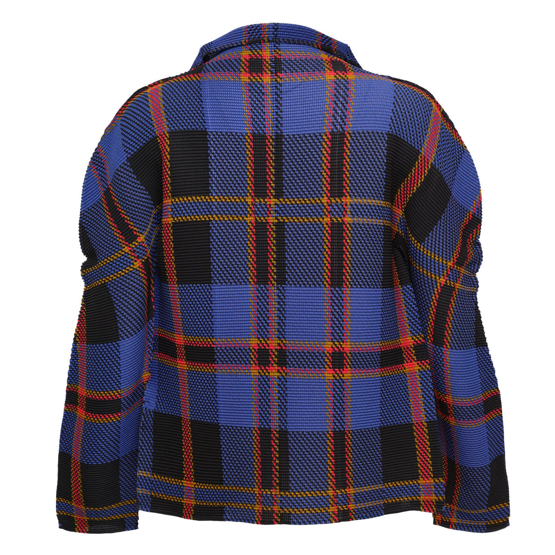 Tartan Check Cardigan