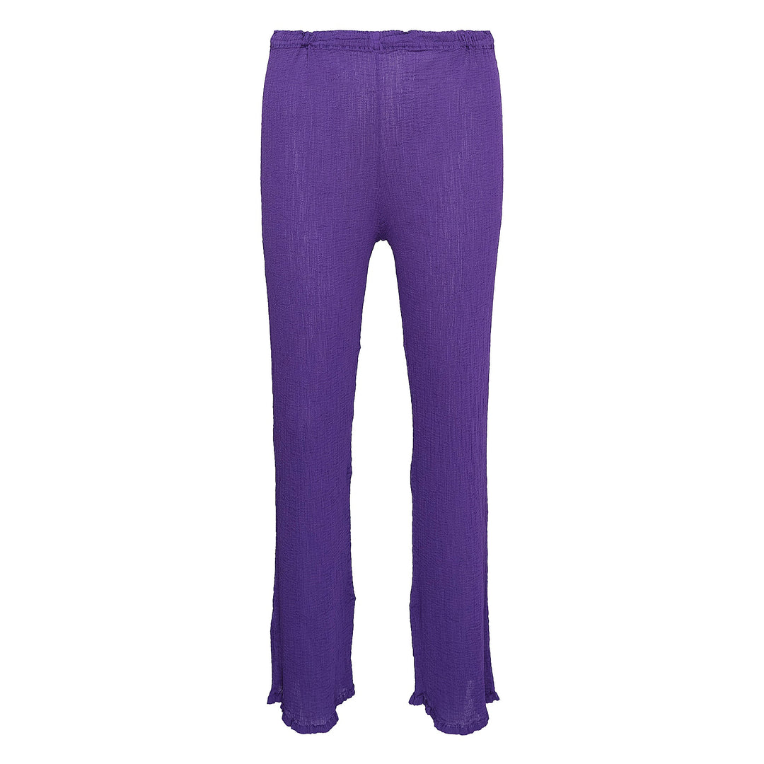 Balloon See-Thru Crepe Pants