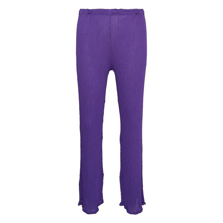 Balloon See-Thru Crepe Pants