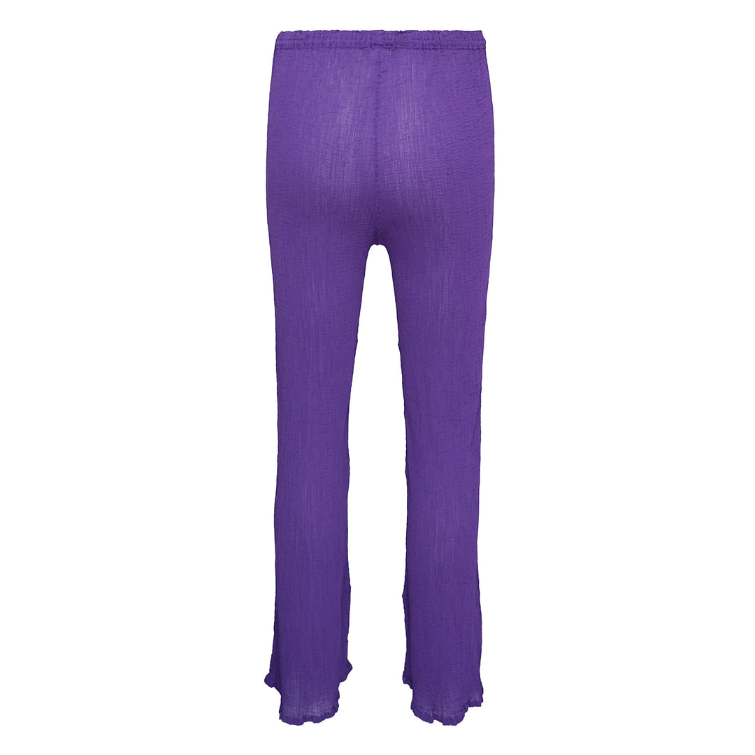 Balloon See-Thru Crepe Pants