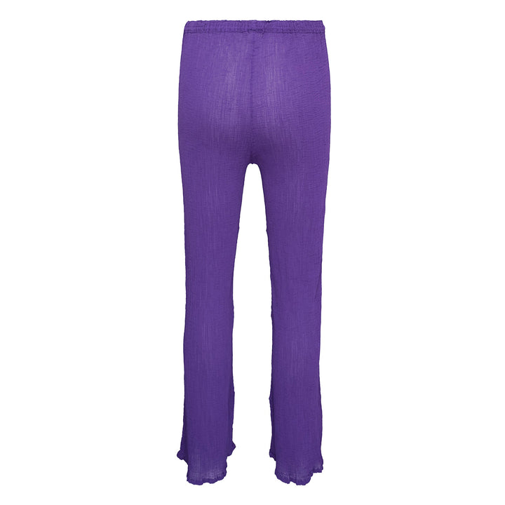 Balloon See-Thru Crepe Pants