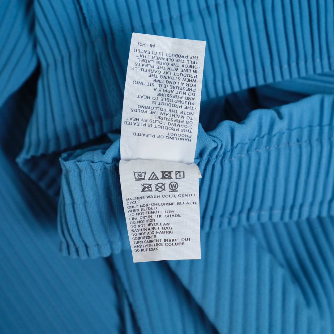 Fine Knit Pleats Pants