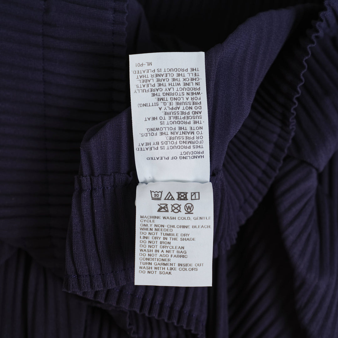 Fine Knit Pleated Pants