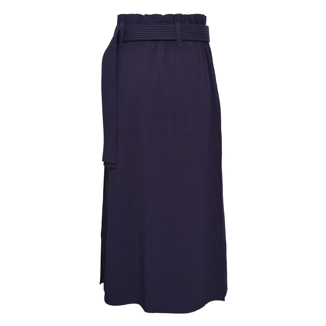 Fine Knit Pleats Bottom Skirt