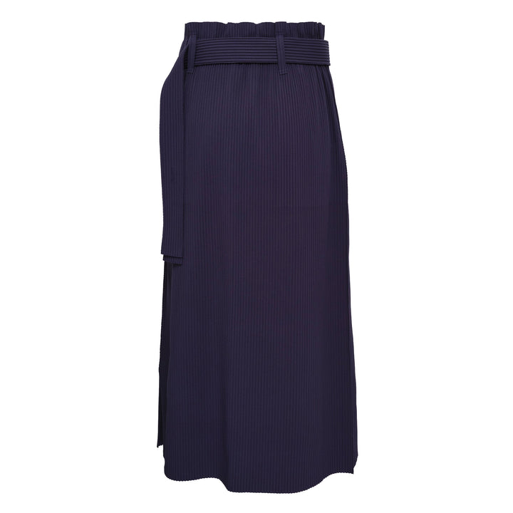 Fine Knit Pleats Bottom Skirt