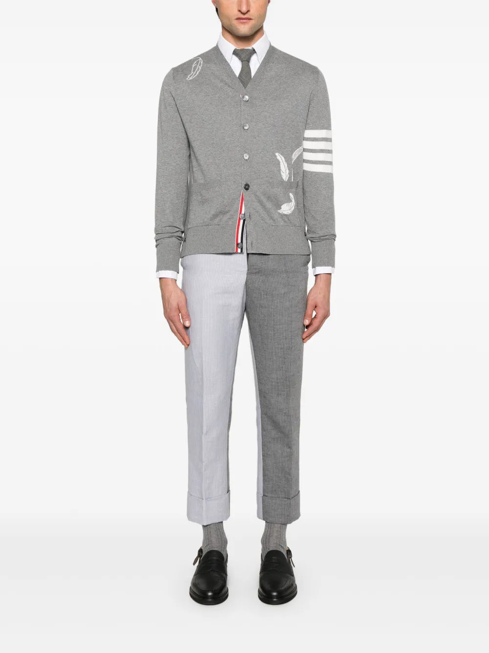 كارديغان رجال بتصميم إنترسيا ريشة 4 بار