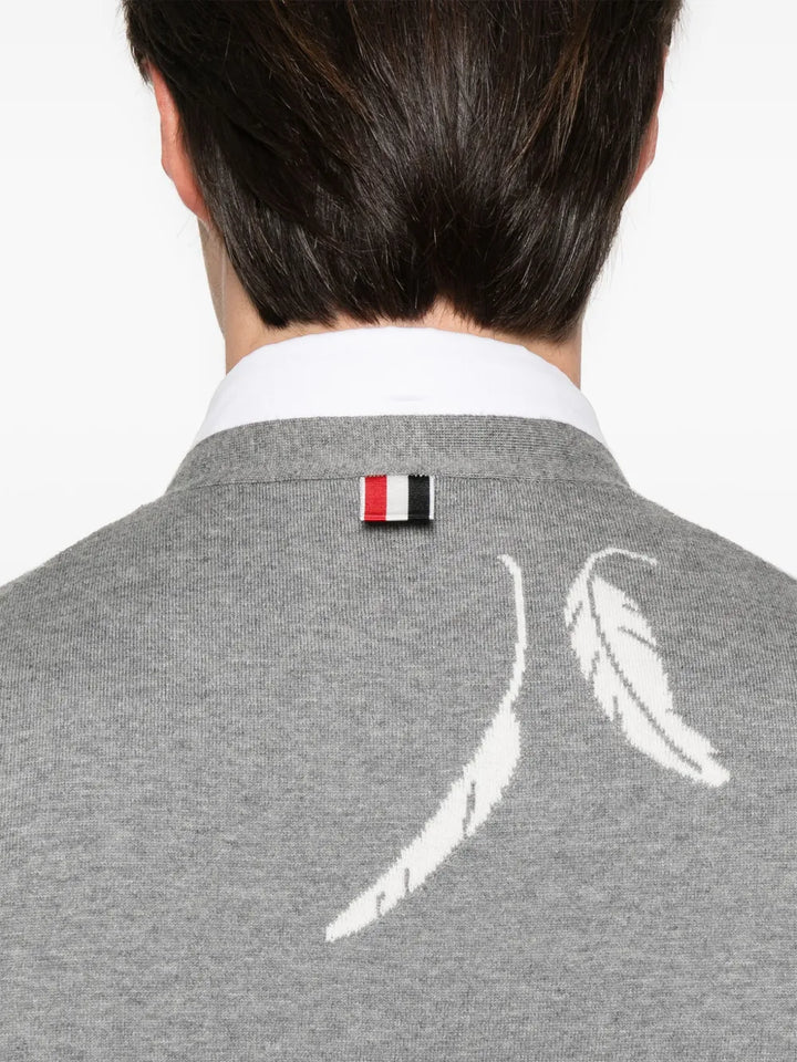 كارديغان رجال بتصميم إنترسيا ريشة 4 بار