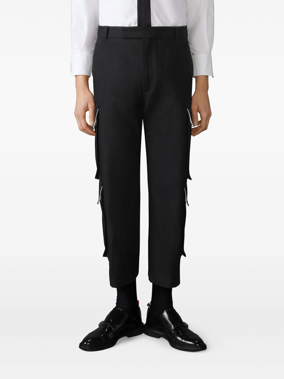 Washed Cotton Utility Cargo Trouser