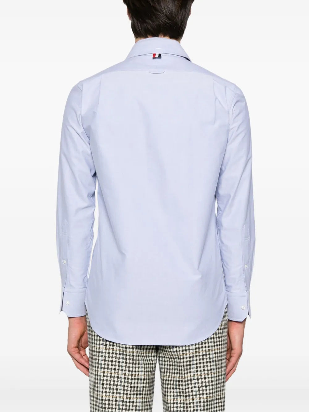 Goose Scenic Satin Stitch Oxford Shirt Men