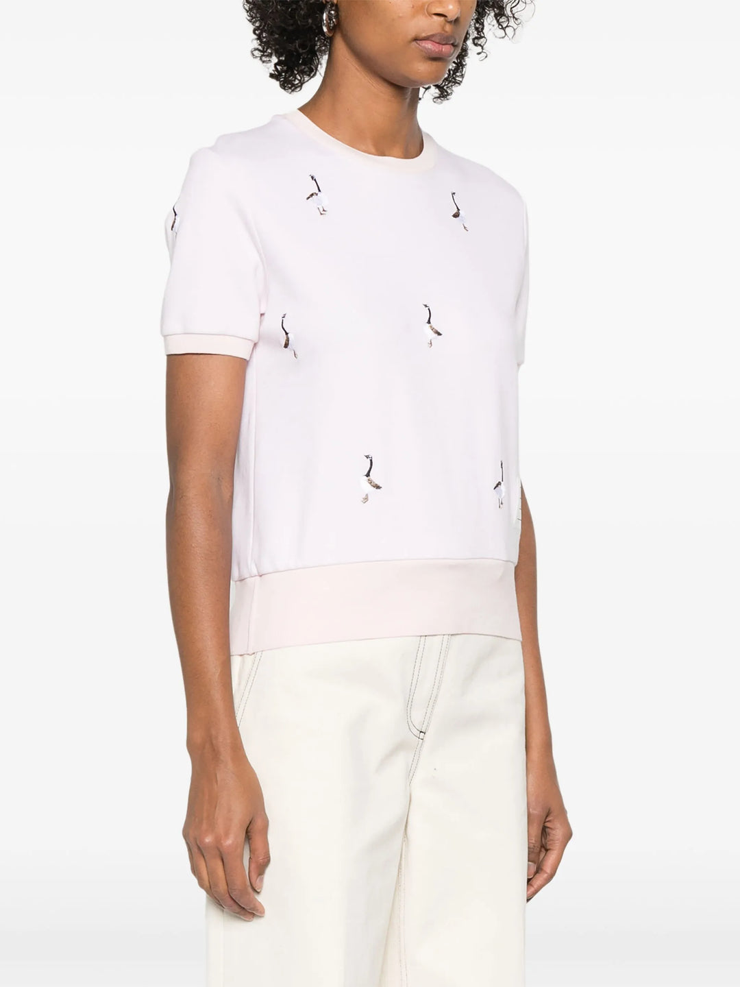 コットンミラノギースTシャツ レディース