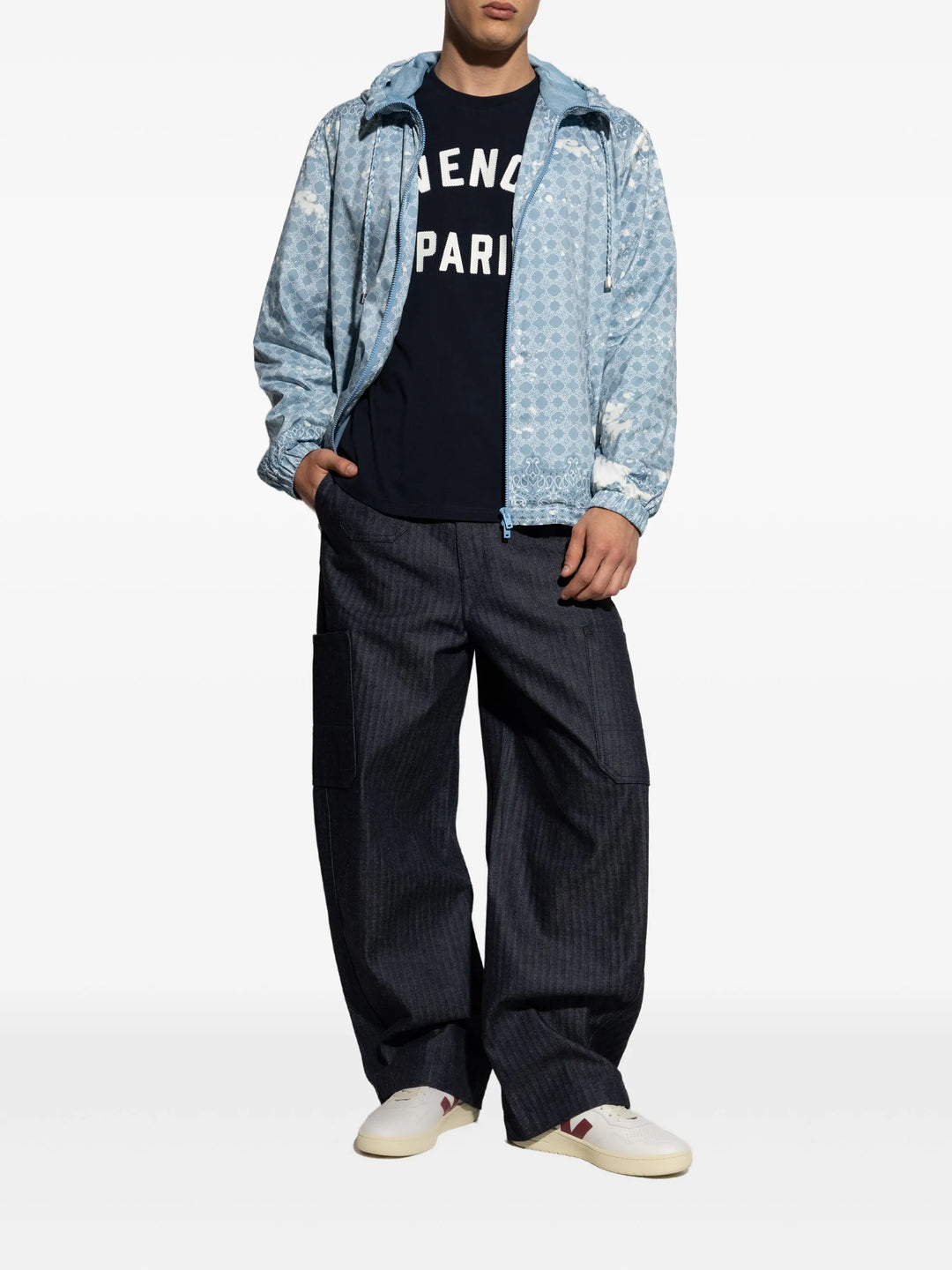MA Quad Bleach Windbreaker