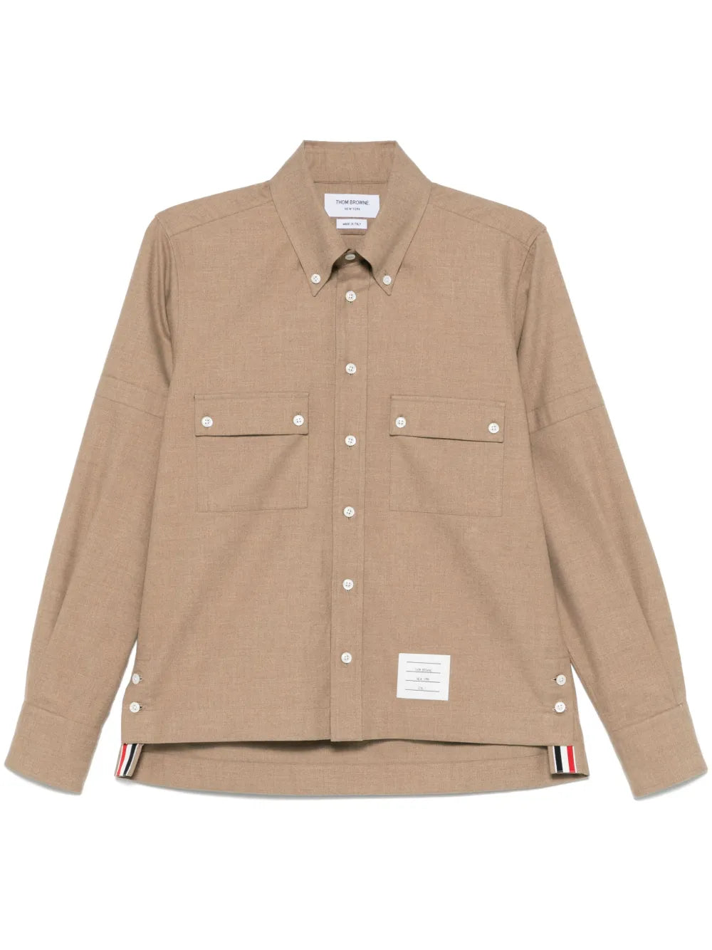 Cotton Flannel Utility Shirt