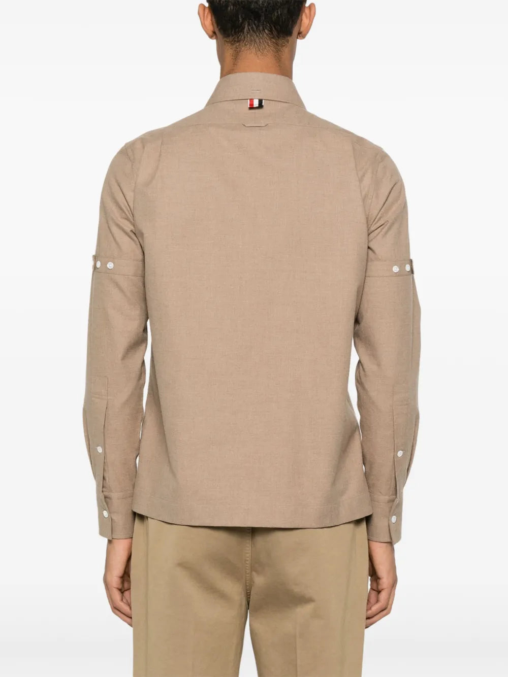 Cotton Flannel Utility Shirt