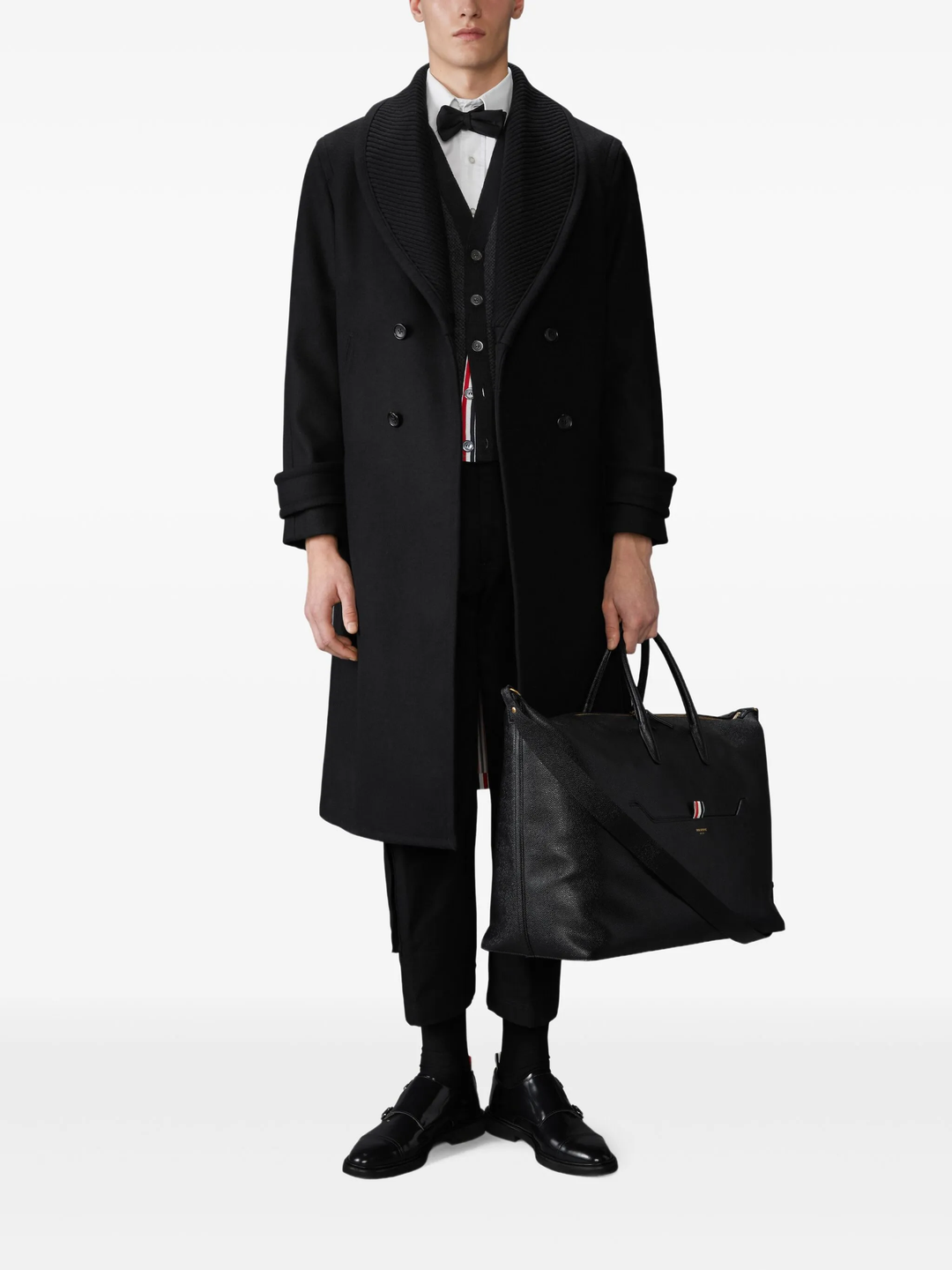 テクスチャードステッチ Vネックカーディガン