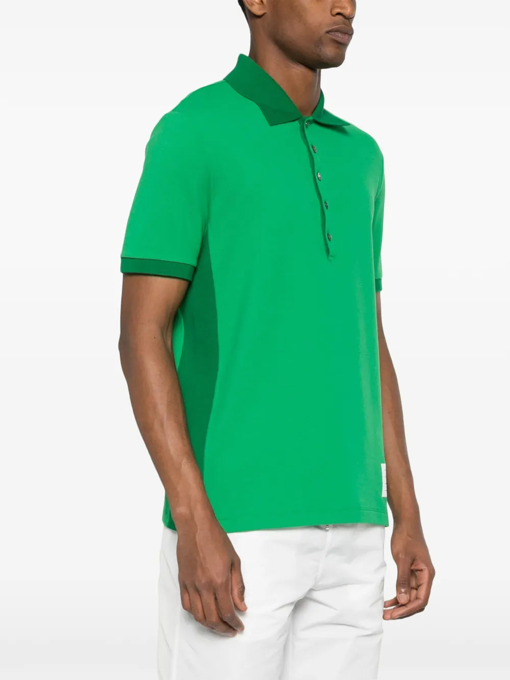 Short Sleeve Rib Cuff Polo