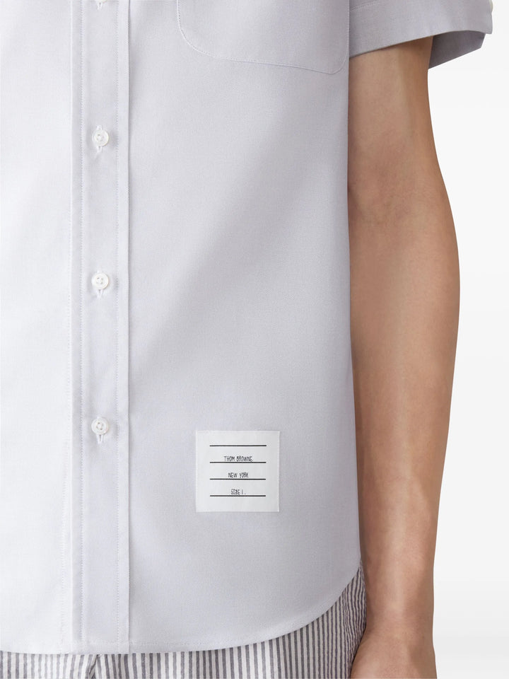 قميص أكسفورد بأكمام قصيرة للرجال