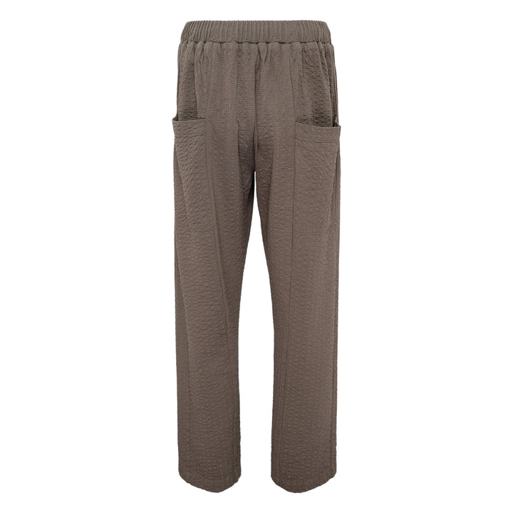 Embroidered Linestitch Trousers