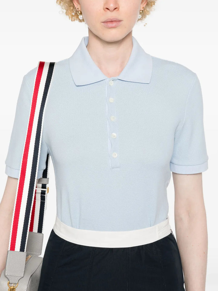 Short Sleeve Rib Cuff Polo