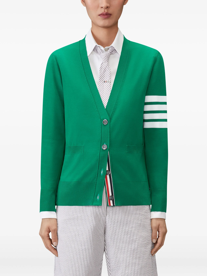 Relaxed Fit V-Neck Cardigan