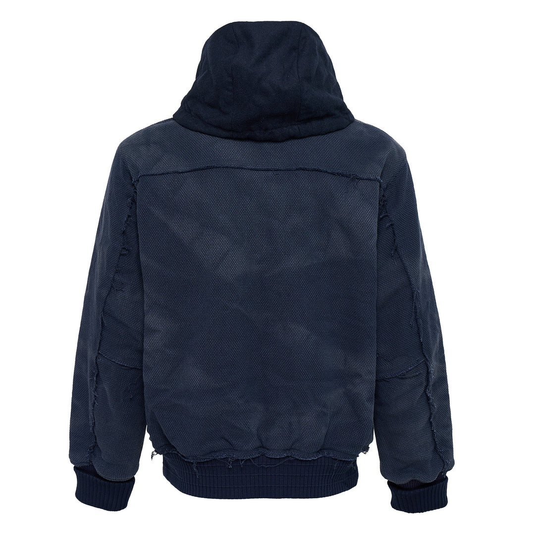 Sun-Bleached Raw Edged Work Jacket