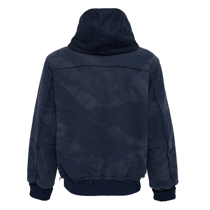 Sun-Bleached Raw Edged Work Jacket